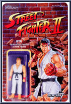 Ryu from Street Fighter II - Basic Series manufactured by Super7 [Front]
