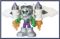 Astro Hulk from Super Hero Adventures - Basic Series manufactured by Hasbro [Loose]