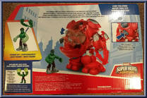 Stark Tech Armor from Super Hero Adventures - Basic Series manufactured by Hasbro [Back]