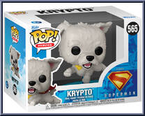 Krypto from Superman - 2025 Movie - Pop! Vinyl Figures manufactured by Funko [Front]