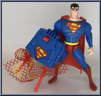 Superman (Capture Net) from Superman - Animated Series - Series 1 manufactured by Kenner [Loose]