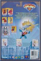 Superman (Ultra-Shield) from Superman - Animated Series - Deluxe Figures manufactured by Kenner [Back]