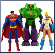 Superman / Lex Luthor / Power Girl Action Figure