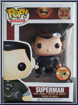 Superman from Superman - Superman Man of Steel Pop! manufactured by Funko [Front]