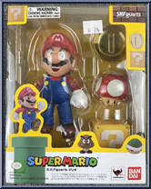 Super Mario from Super Mario - S.H. Figuarts manufactured by Bandai [Front]