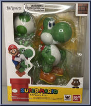 Yoshi from Super Mario - S.H. Figuarts manufactured by Bandai [Front]