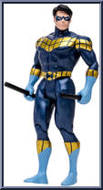 Nightwing (Knightfall) from Super Powers - Basic Series manufactured by McFarlane [Loose]