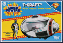 T-Craft (with Mr. Terrific) from Super Powers - Accessories manufactured by McFarlane [Front]