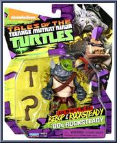 '80s Rocksteady from Tales of the Teenage Mutant Ninja Turtles - Wanted: Bebop & Rocksteady manufactured by Playmates [Front]