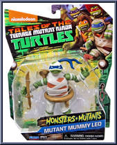 Mutant Mummy Leo from Tales of the Teenage Mutant Ninja Turtles - Monsters + Mutants manufactured by Playmates [Front]