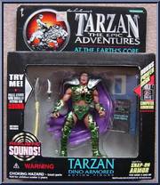 Tarzan (Dino-Armored) from Tarzan - Epic Adventures - At the Earth's Core manufactured by Trendmasters [Front]