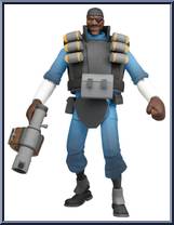 Demoman (Blue) Action Figure