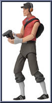 Scout (Red) from Team Fortress 2 - Series 4 manufactured by Neca [Loose]