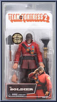 Soldier (Red) from Team Fortress 2 - Series 1 manufactured by Neca [Front]