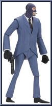 Spy (Blue) from Team Fortress 2 - Series 3 manufactured by Neca [Loose]