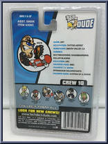 Art from Tech Deck Dude - Crew 10 - Magna Series manufactured by X-Concepts [Back]