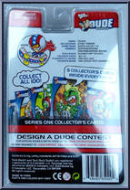 Crash from Tech Deck Dude - Evolution 1 manufactured by X-Concepts [Back]