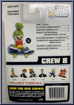 Laverne from Tech Deck Dude - Crew  8 - Magna Series manufactured by X-Concepts [Back]