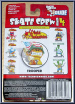 Trooper from Tech Deck Dude - Skate Crew 4 manufactured by X-Concepts [Back]