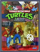 Ace Duck from Teenage Mutant Ninja Turtles - 1989 - Basic Figures manufactured by Playmates [Front]