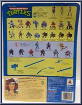 April, the Ninja Newscaster from Teenage Mutant Ninja Turtles - 1992 - Basic Figures manufactured by Playmates [Back]