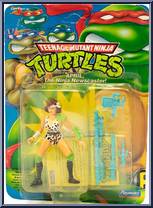 April, the Ninja Newscaster from Teenage Mutant Ninja Turtles - 1992 - Basic Figures manufactured by Playmates [Front]