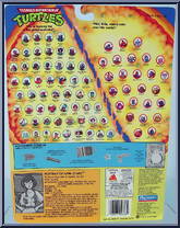 April O' Neil (Wacky Weapons) [Reissue] from Teenage Mutant Ninja Turtles - 1994 - Basic Figures (with Cards) manufactured by Playmates [Back]