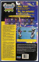 Bebop from Teenage Mutant Ninja Turtles - Cyber Samurai manufactured by Playmates [Back]