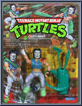 Casey Jones from Teenage Mutant Ninja Turtles - 1989 - Basic Figures manufactured by Playmates [Front]