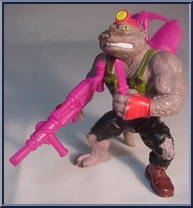 Dirtbag from Teenage Mutant Ninja Turtles - 1991 - Basic Figures manufactured by Playmates [Loose]