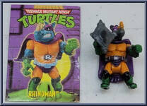 Mutant Donatello Sewer-Hero Playset (with Cards) from Teenage Mutant Ninja Turtles - Mini Mutants manufactured by Playmates [Loose]
