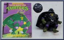 Mutant Donatello Sewer-Hero Playset (with Cards) from Teenage Mutant Ninja Turtles - Mini Mutants manufactured by Playmates [Loose]