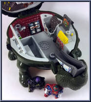 Mutant Donatello Sewer-Hero Playset (with Cards) from Teenage Mutant Ninja Turtles - Mini Mutants manufactured by Playmates [Loose]