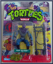 Foot Soldier from Teenage Mutant Ninja Turtles - 1988 - Basic Figures manufactured by Playmates [Front]