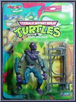 Foot Soldier [Reissue] from Teenage Mutant Ninja Turtles - 1992 - Basic Figures manufactured by Playmates [Front]