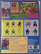 Foot Soldier from Teenage Mutant Ninja Turtles - 1988 - Basic Figures manufactured by Playmates [Back]