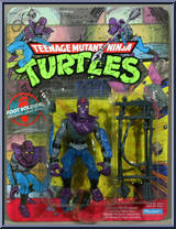 Foot Soldier from Teenage Mutant Ninja Turtles - 1988 - Basic Figures manufactured by Playmates [Front]