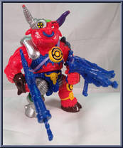 Groundchuck from Teenage Mutant Ninja Turtles - 1991 - Basic Figures manufactured by Playmates [Loose]