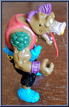 Head Spinnin' Bebop from Teenage Mutant Ninja Turtles - Wacky Action manufactured by Playmates [Loose]