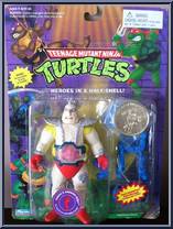 Krang's Android Body [Reissue] from Teenage Mutant Ninja Turtles - 1995 - Basic Figures (with Coins) manufactured by Playmates [Front]