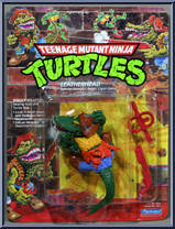 Leatherhead from Teenage Mutant Ninja Turtles - 1989 - Basic Figures manufactured by Playmates [Front]