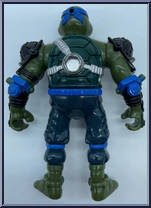 Metal Mutant Leonardo from Teenage Mutant Ninja Turtles - Metal Mutants manufactured by Playmates [Loose]