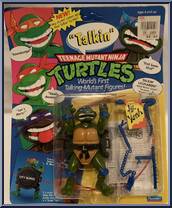 Talkin' Leonardo from Teenage Mutant Ninja Turtles - Talkin' Turtles manufactured by Playmates [Front]