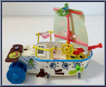 Leo's Jolly Turtle Tubboat from Teenage Mutant Ninja Turtles - 1991 - Accessories manufactured by Playmates [Loose]