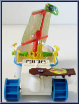 Leo's Jolly Turtle Tubboat from Teenage Mutant Ninja Turtles - 1991 - Accessories manufactured by Playmates [Loose]