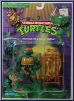 Michaelangelo [Reissue] from Teenage Mutant Ninja Turtles - 1998 - Basic Figures manufactured by Playmates [Front]