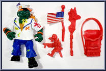 Midshipman Mike from Teenage Mutant Ninja Turtles - Mutant Military manufactured by Playmates [Loose]