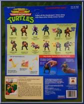 Headdroppin' Mike from Teenage Mutant Ninja Turtles - Headdroppin' Dudes manufactured by Playmates [Back]
