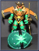 Thunder Warrior Michaelangelo from Teenage Mutant Ninja Turtles - Mutant Masters manufactured by Playmates [Loose]