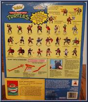 Talkin' Michaelangelo from Teenage Mutant Ninja Turtles - Talkin' Turtles manufactured by Playmates [Back]
